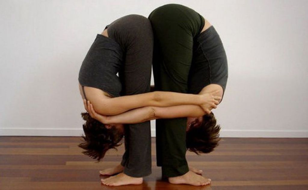 Lesbian yoga fisting