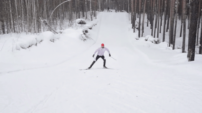 Польза бега на лыжах