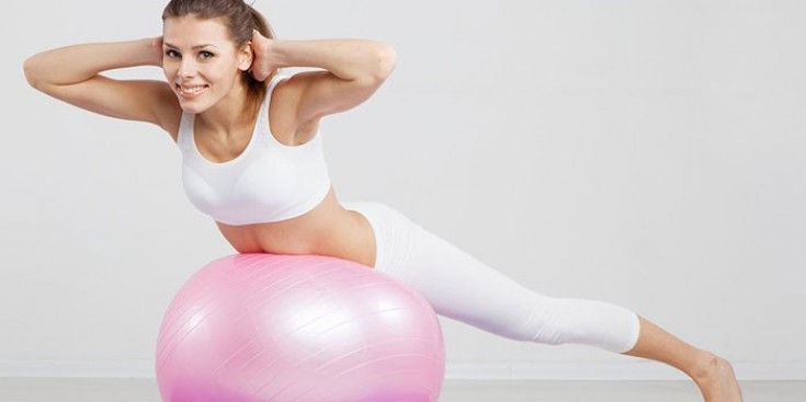 Рекомендации по выполнению упражнений на мяче для похудения живота