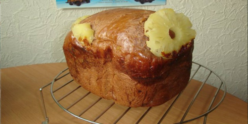 Как в хлебопечке испечь Гавайский хлеб