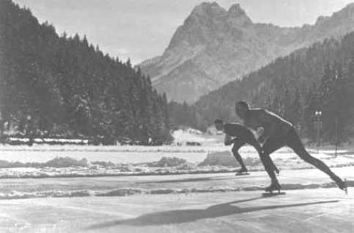 Зарождение конькобежного спорта и первые упоминания о нём