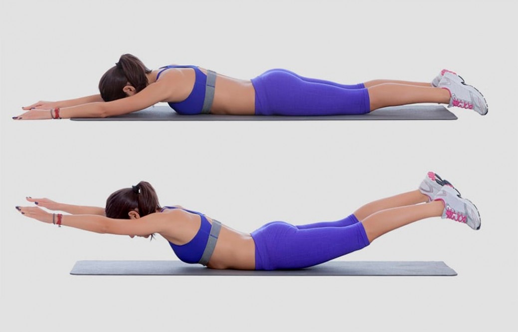 Упражнение для груди и спины 