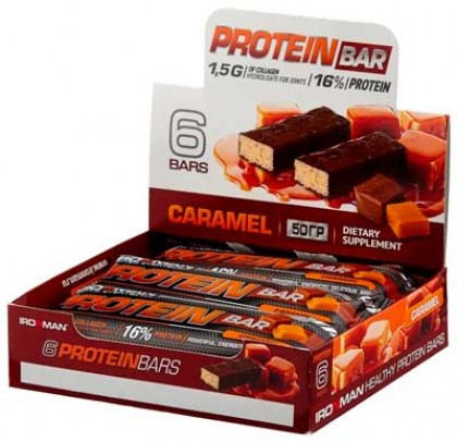 Ironman Protein Bar с коллагеном