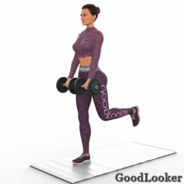 Силовые тренировки для мышц с гантелями